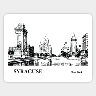 Syracuse New York Sticker